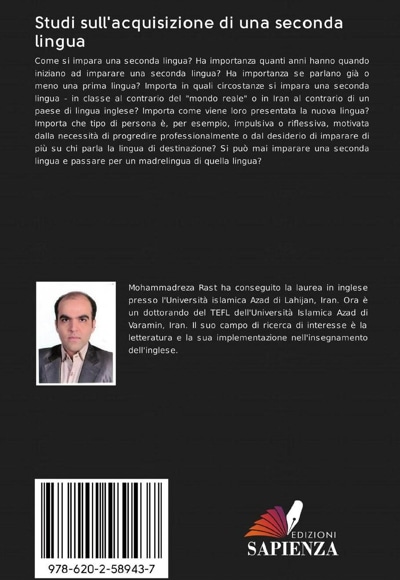Studi sull'acquisizione di una seconda lingua
